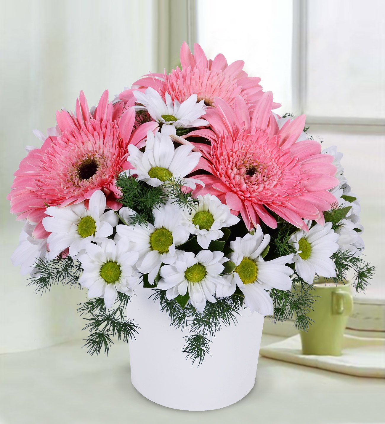 Gerbera Papatya Aranjmanı